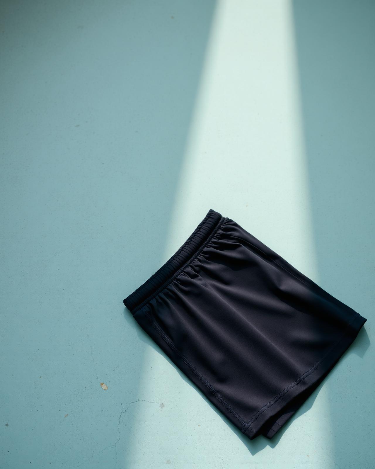 The Croft Short, folded